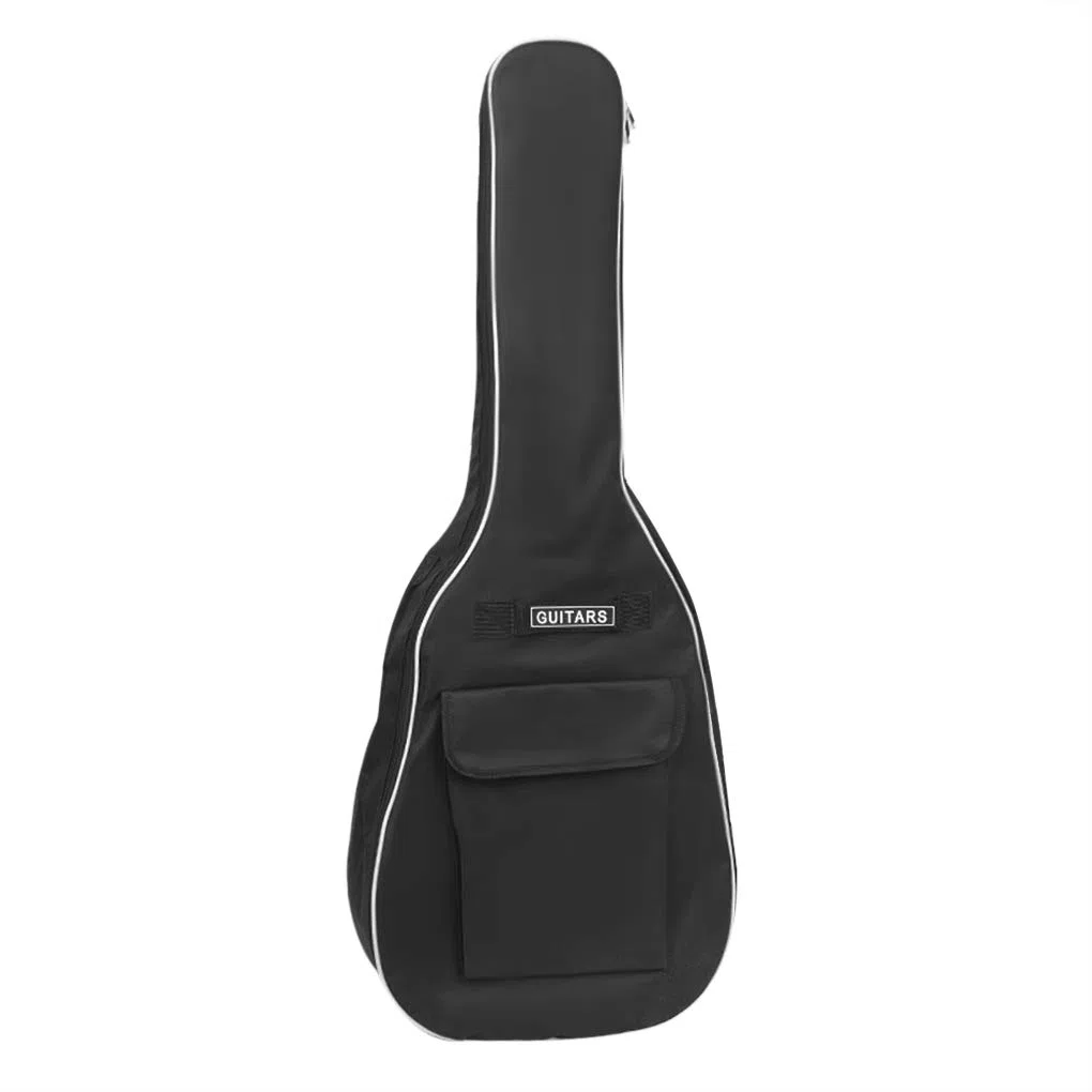IPENNY Gitarrentasche Gepolsterte Wasserdicht Doppelgurte Gitarrenhülle 40 41 Zoll 600D Oxford 5MM Akustikgitarrentasche Gig Bag für Akustikgitarren