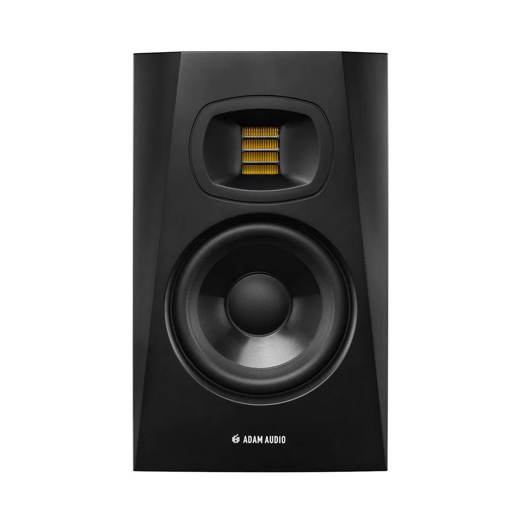 Adam Audio T5 V 12,7 cm Active Nearfield Monitor (Single) mit Mikrofaser und gratis everythingmusic 1 Jahr Verlängerte Garantie