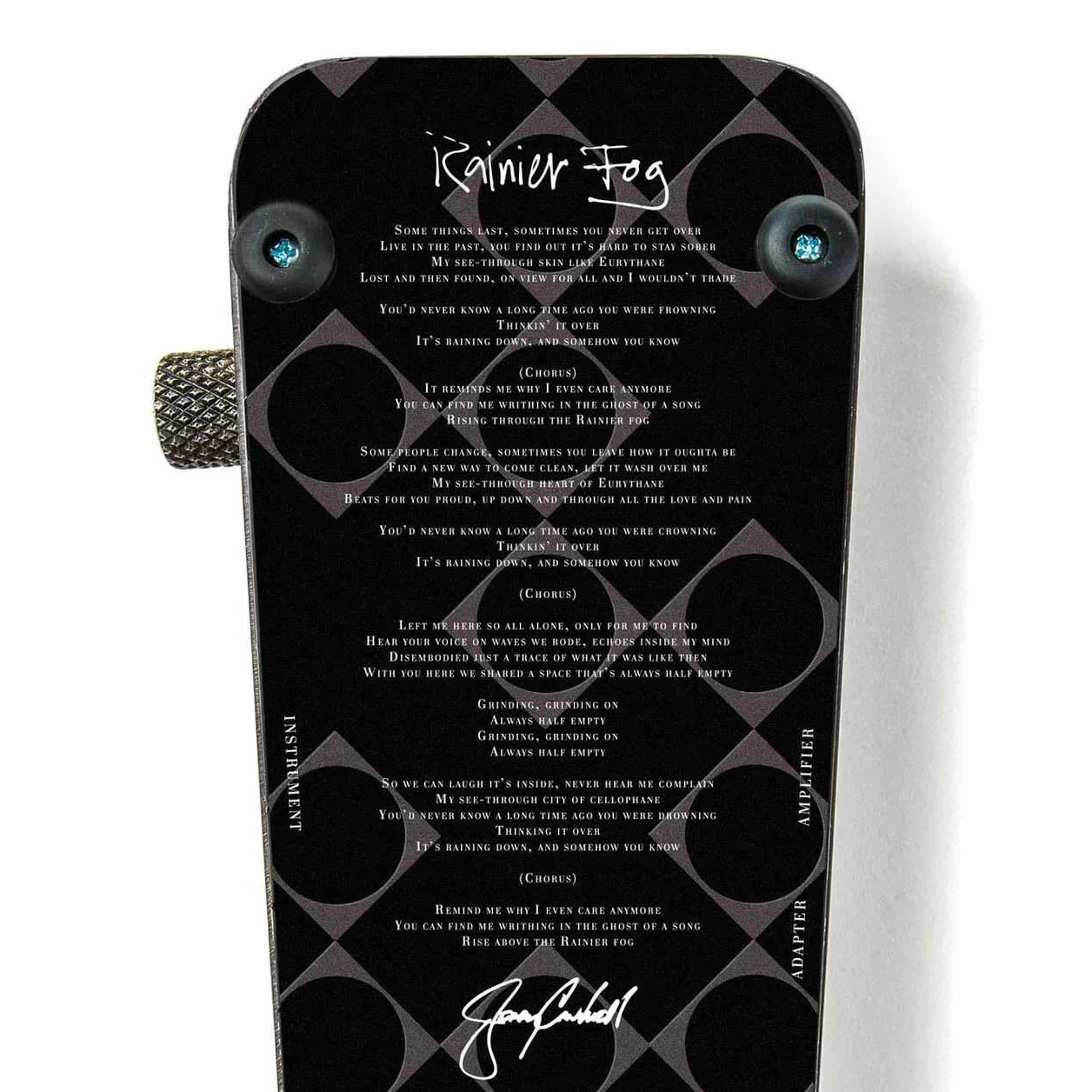 JIM DUNLOP - JC95B - Cry Baby Jerry Cantrell Wah Distress grau