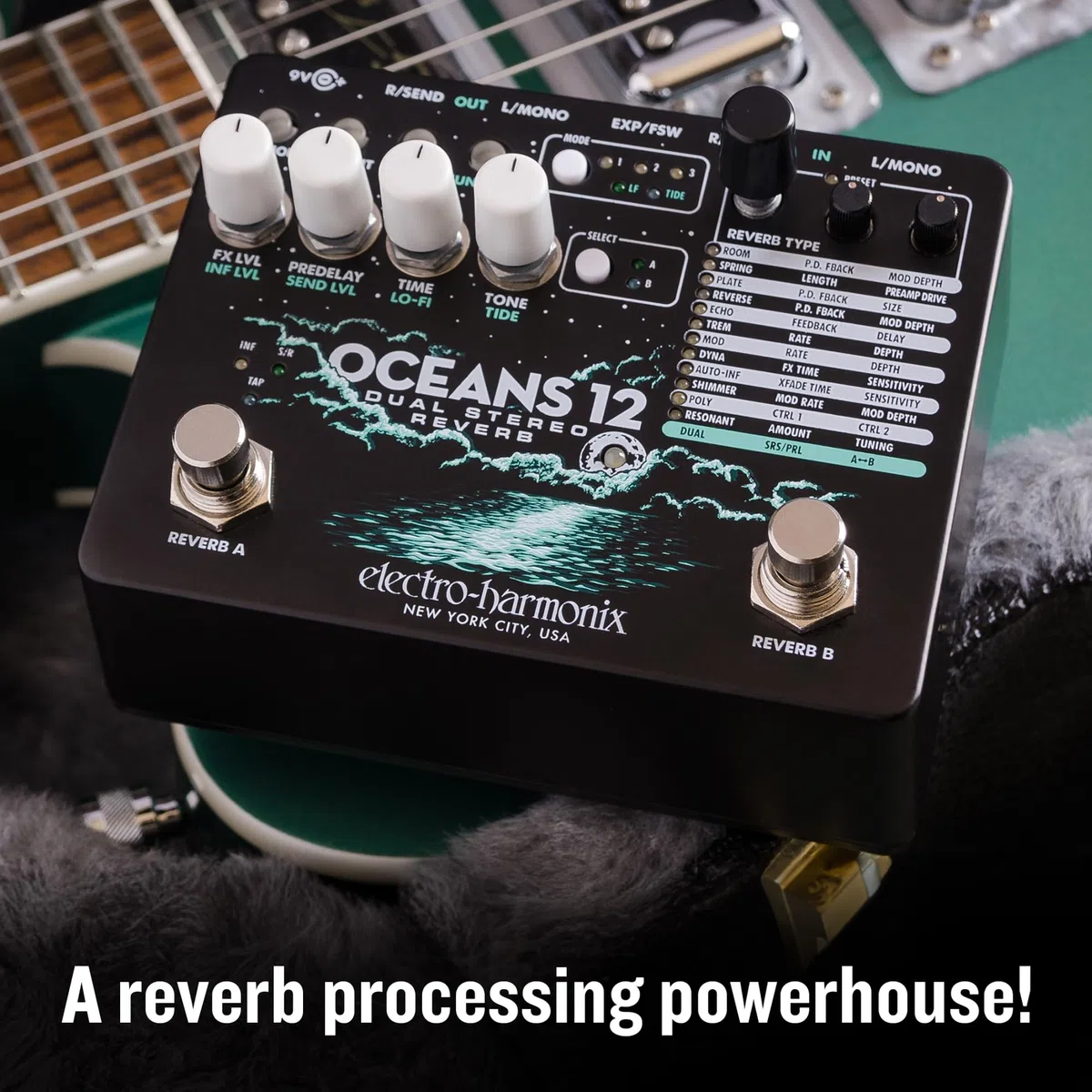 Electro Harmonix Oceans 12 Reverb