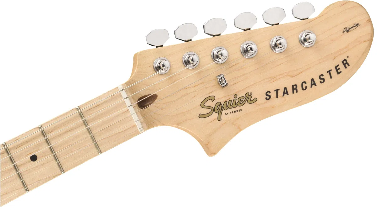 Fender Squier Affinity Starcaster MN OWT E-Gitarre, Inklusive kostenloser virtueller Kurse auf Fender Play