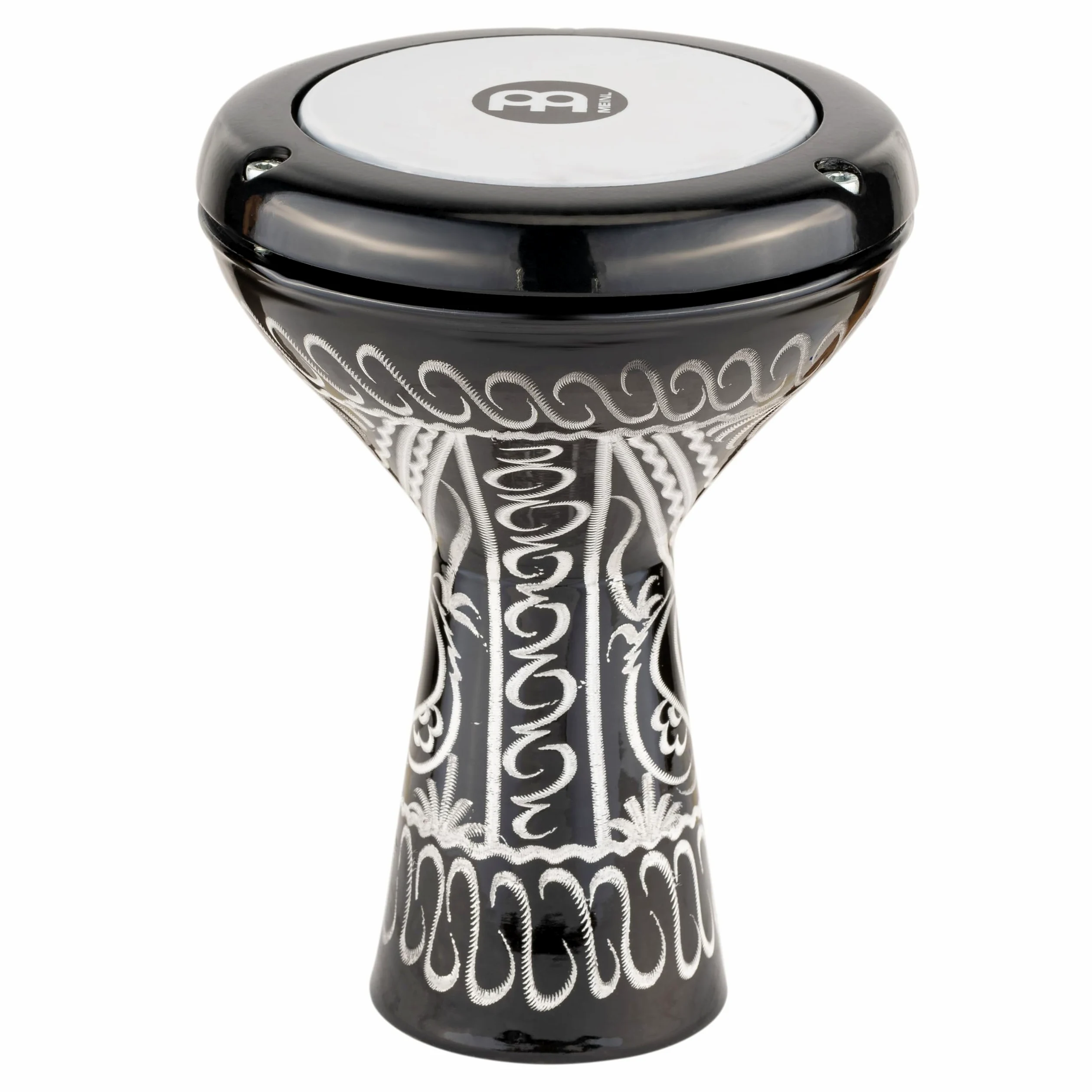 Meinl Percussion Mini Series Doumbek - Mini Handtrommel - Mit Kunststofffell - Durchmesser 4 Zoll - Aluminium, Mehrfarbig (HE-1018)