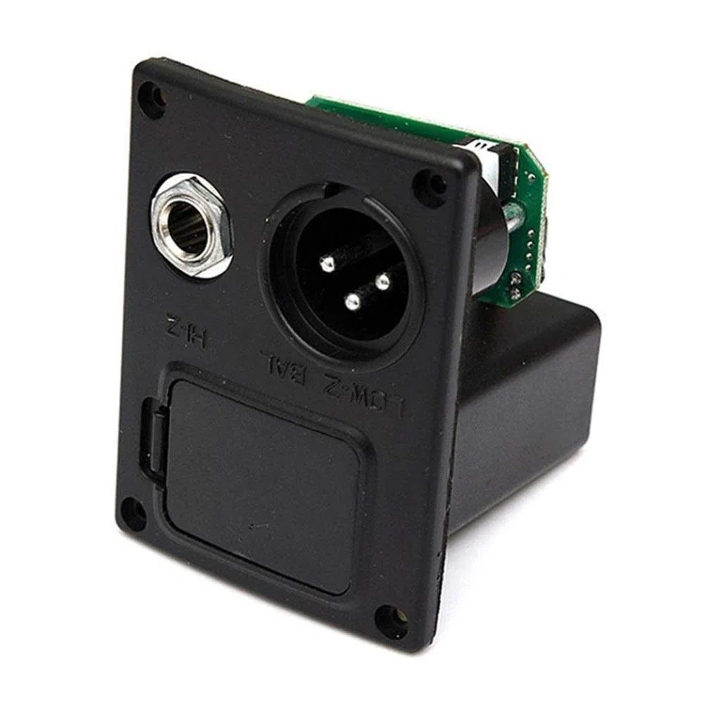 LC-5 5 Bandakustikgitarre Vorverstärker EQ. Equalizer-Pickup-Tuner-System mit Micro-Telefonabholung für Akustikgitarre DaJiKan (Color : LC 5 Battery Box)