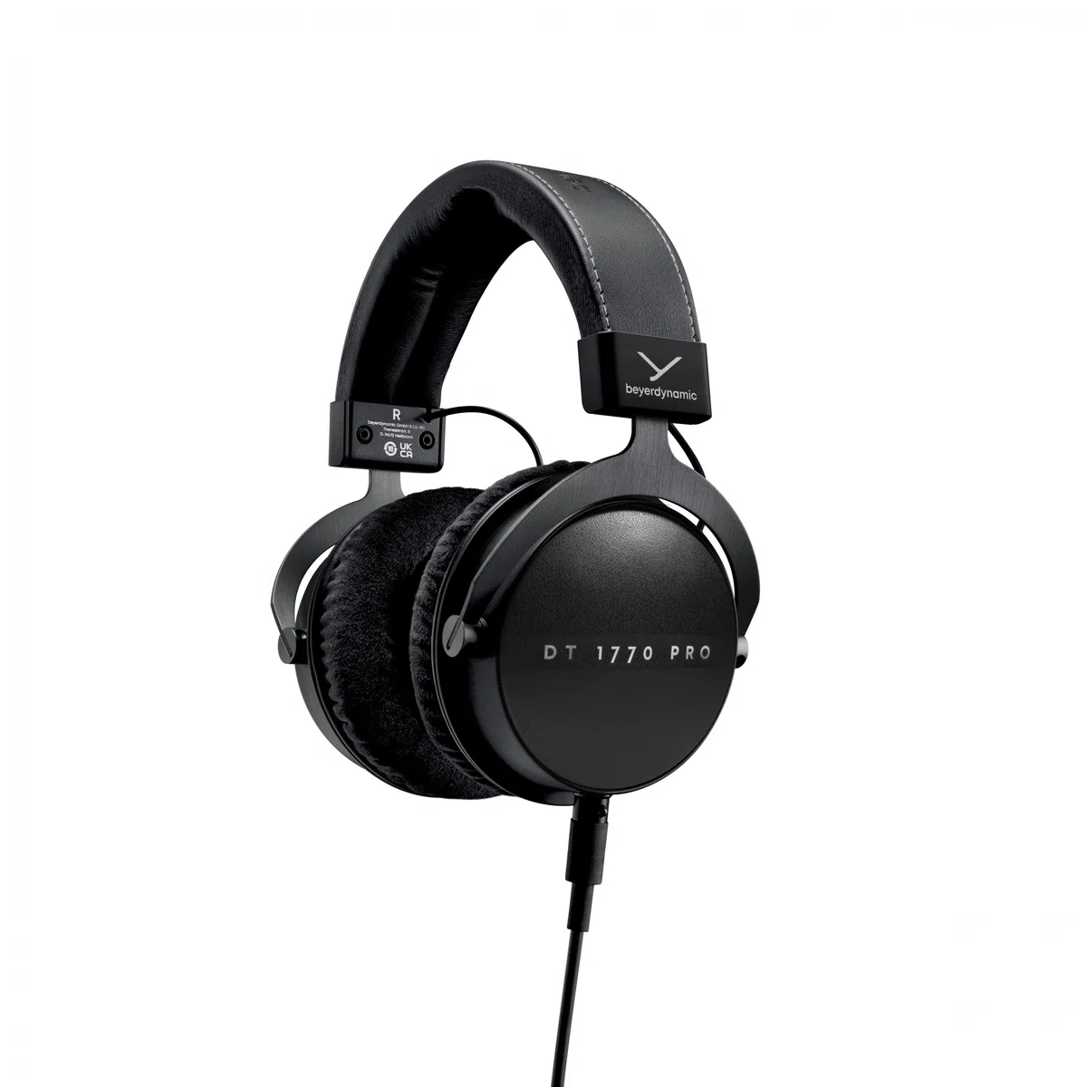 beyerdynamic DT 1770 PRO MKII Over-Ear-Studiokopfhörer in schwarz. Geschlossene Bauweise, steckbares Kabel