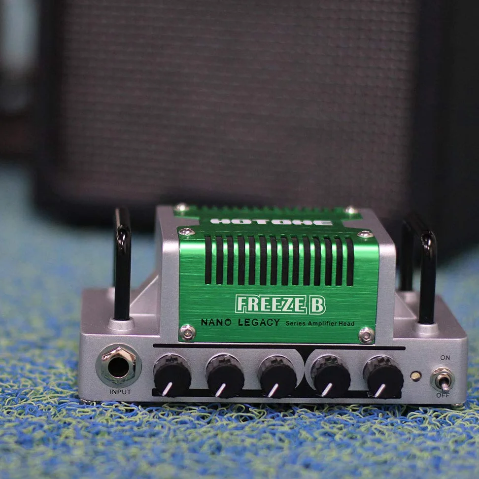 Hotone High Gain British Style Guitar Amp Head 5 Watt Class AB Amplifier with CAB SIM Phones/Line Output Freeze B
