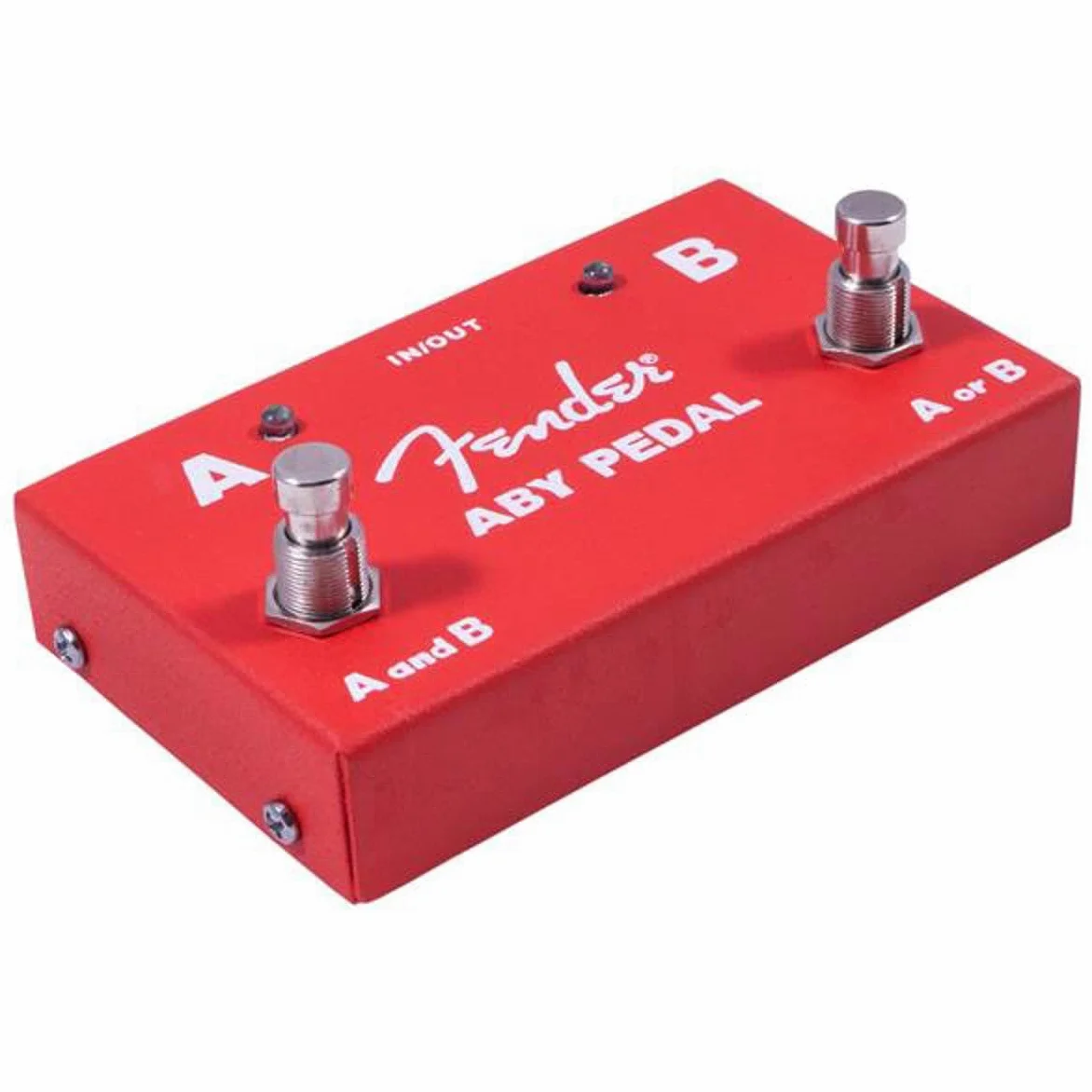 Fender 2-Switch ABY Pedal, Rot