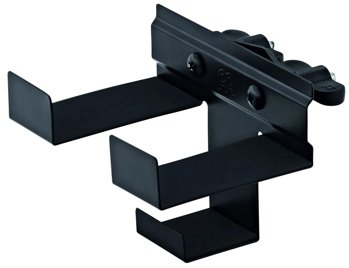 Meinl Percussion Mini Percussion Rack - Halterung für Tamburin und Shaker - Stahl, Schwarz (MC-SHTA)