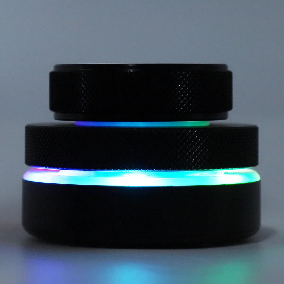 Lautstärkeregler, Bluetooth 2.4G Multimedia-Controller, Kabelgebundener -Geräteschalter mit RGB-Licht, Ideal für Telefon, Tablet, PC und IOS