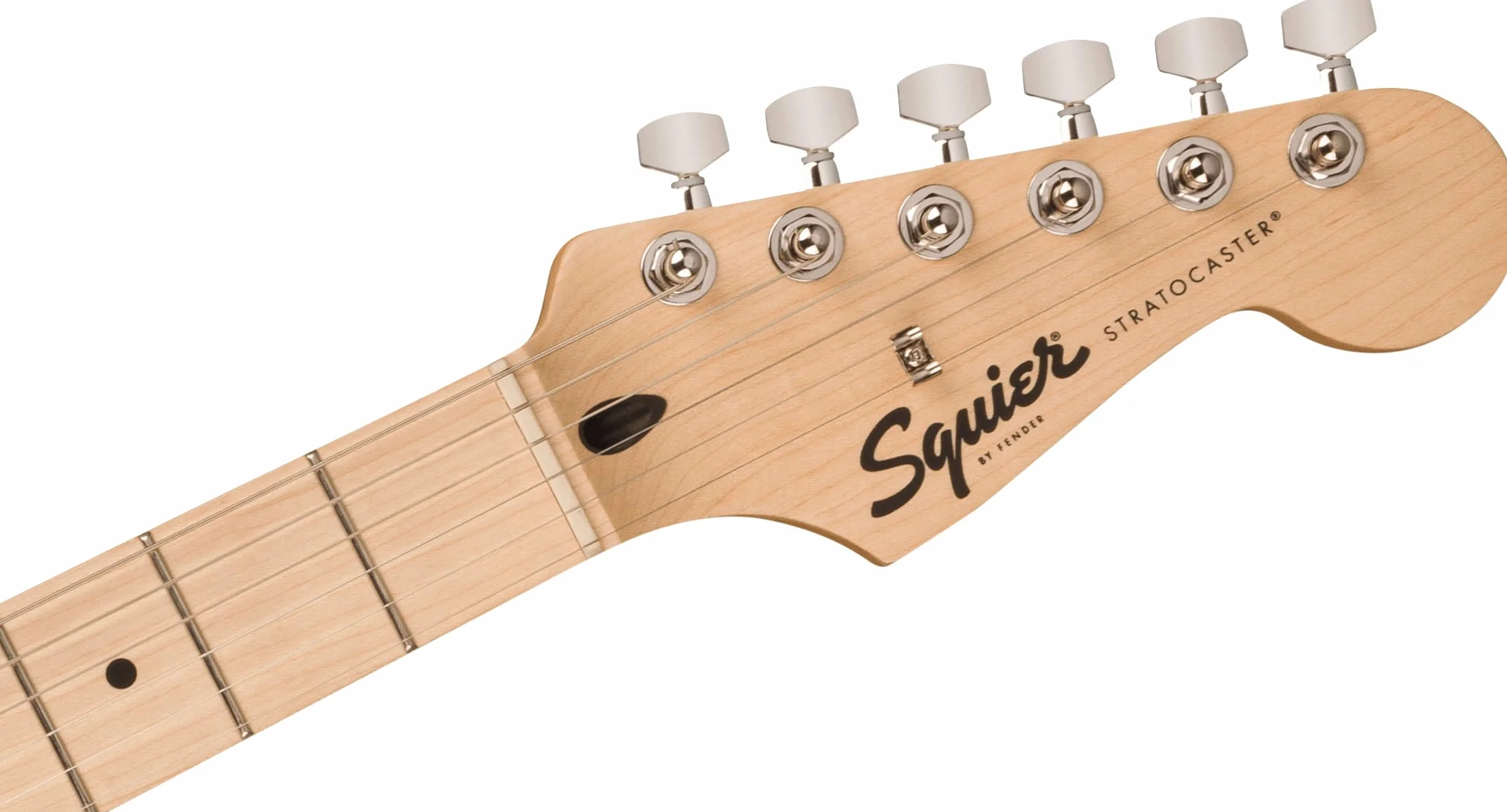 Squier Stratocaster HSS MN Tahitian Coral - E-Gitarre