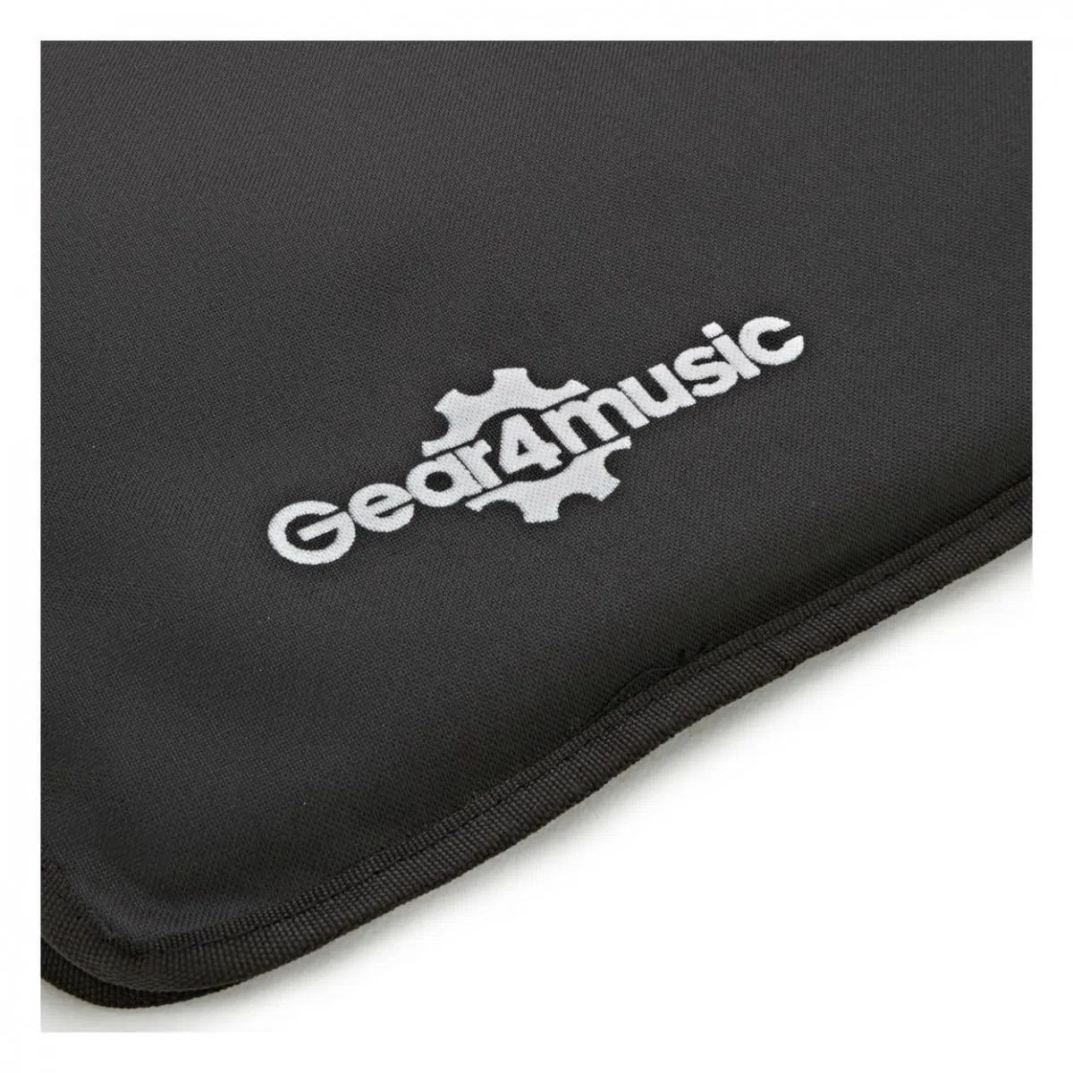 Gear4Music Gigbag für E-Gitarre mit gepolstertem Innenraum, schwarz