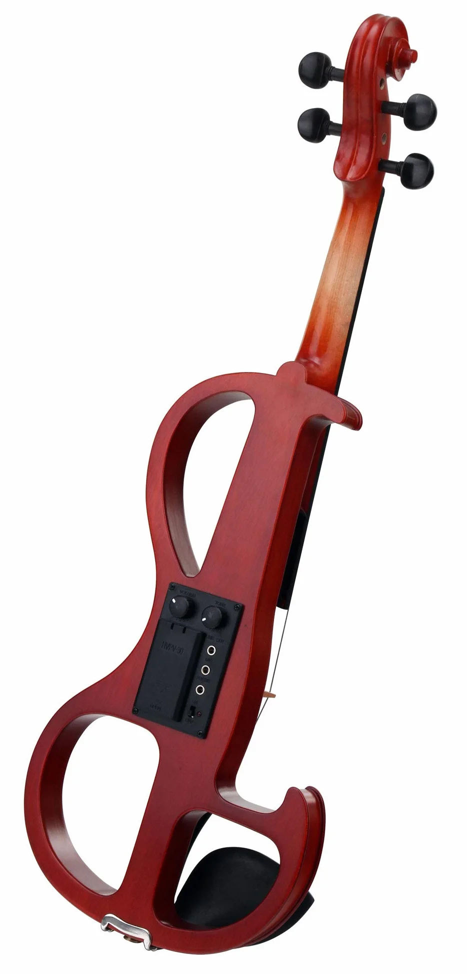 Classic Cantabile EV-90 E-Violine (E-Geige mit Tonabnehmer, Fichte/Ahorn/Ebenholz) natur matt