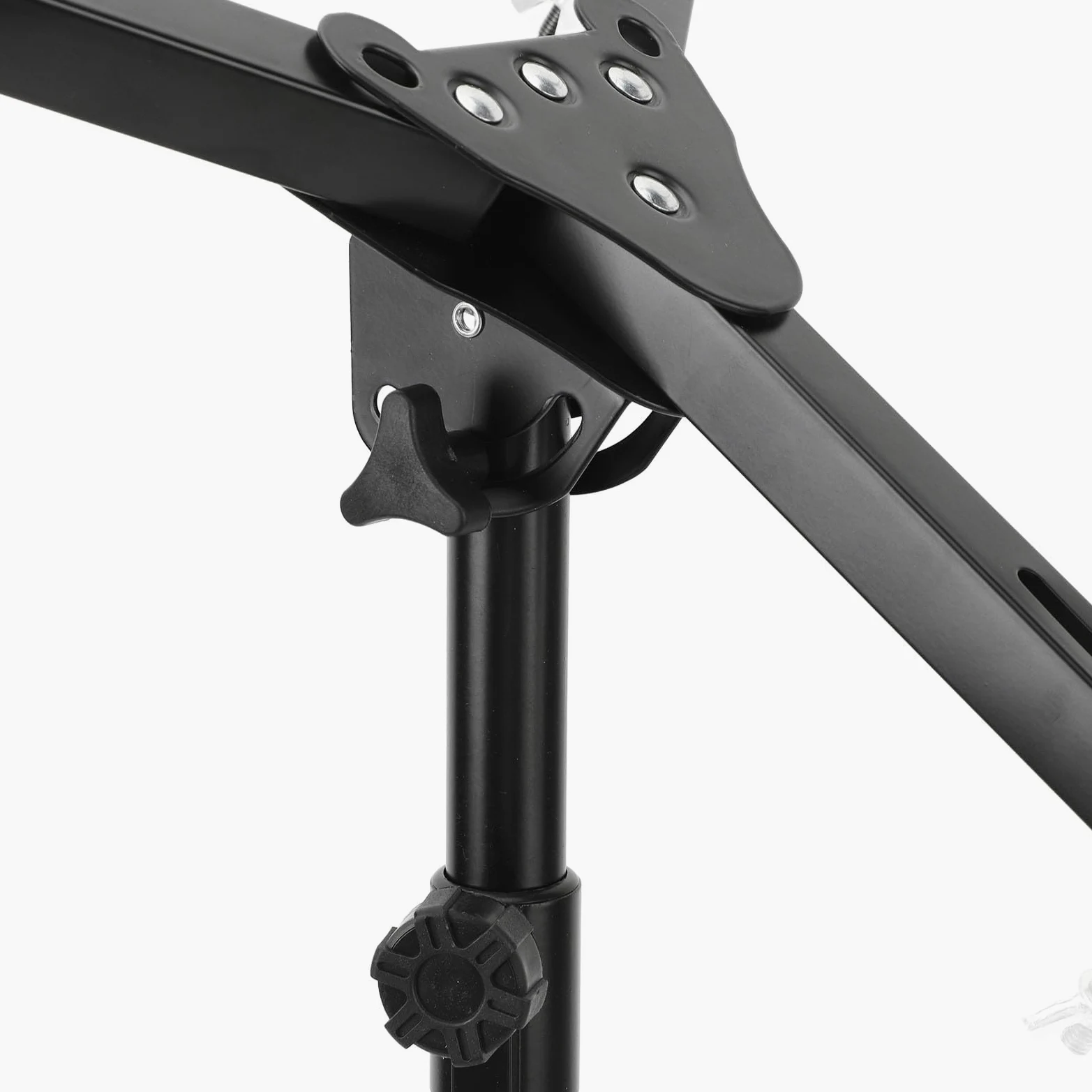 Snare Trommel Ständer Faltbar Verstellbar aus Aluminiumlegierung für 10-14 Zoll Drums Stabiles Stativ mit Einfacher Montage und Transport