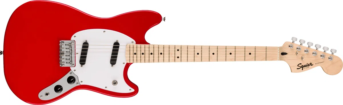 Fender Squier Sonic Mustang MN Torino Red E-Gitarre