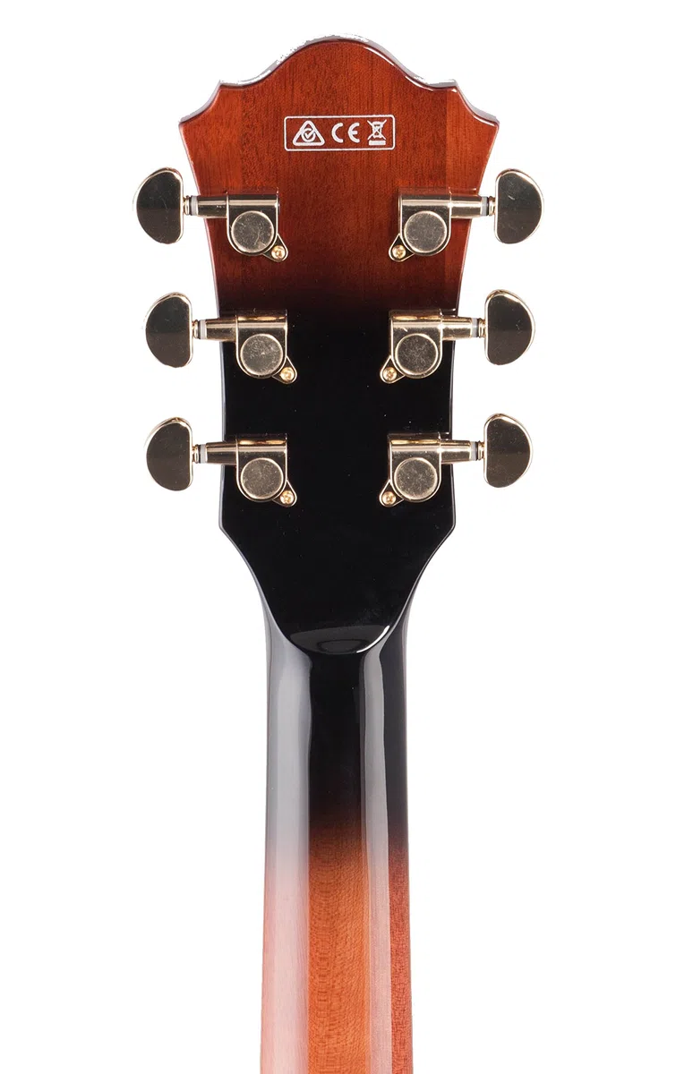 Ibanez Artcore Expressionist AG95QA-DBS Dark Brown Sunburst - Halbakustik Gitarre