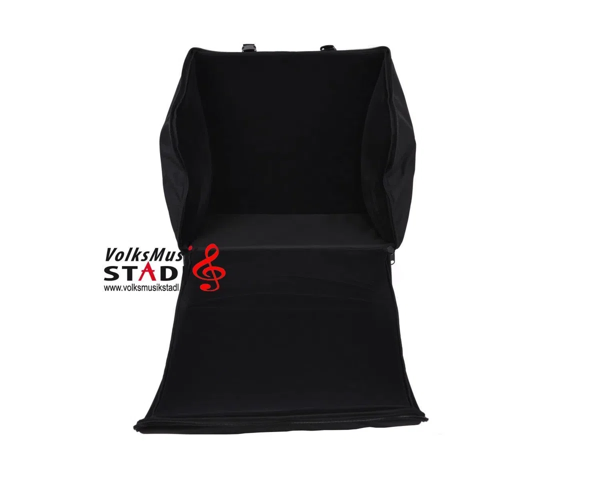 Akkordeon Tasche Rucksack Deluxe-PRO für 72 Bässe, Schwarz