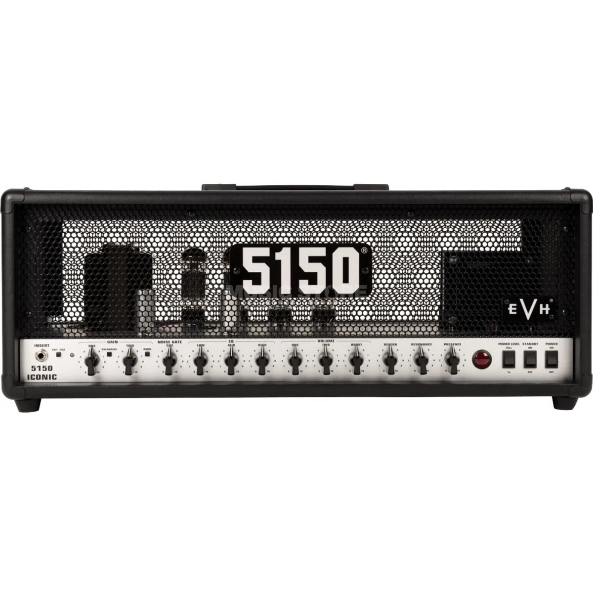 EVH 5150 Iconic Series 80W Head Black - Röhren Topteil für E-Gitarre