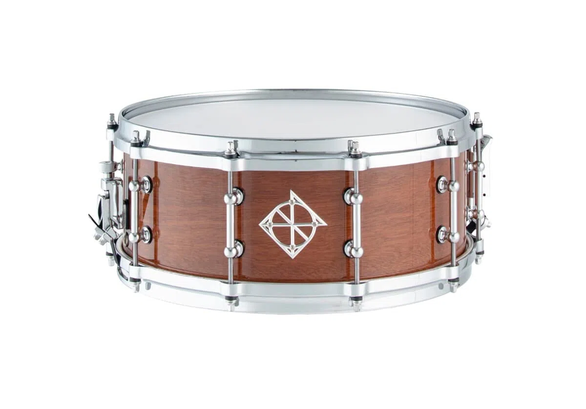 Dixon PDSAN554CBRG Artisan 14" x 5,5" Snare Drum, Australian Rose Gum Eucalyptus Shell designed by Chris Brady