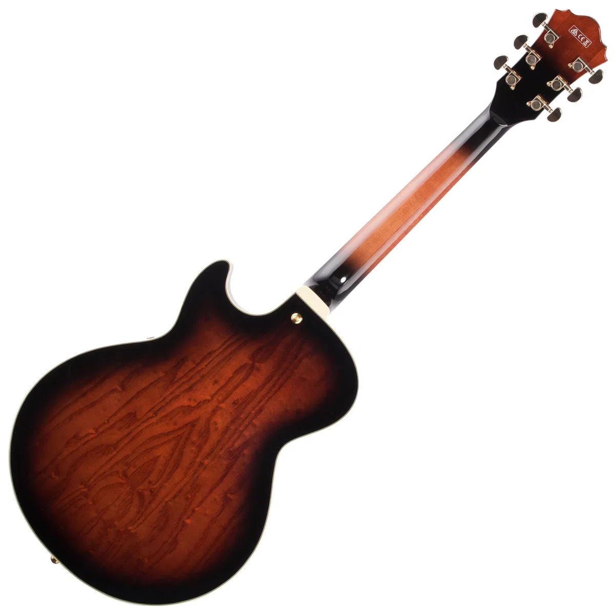 Ibanez Artcore Expressionist AG95QA-DBS Dark Brown Sunburst - Halbakustik Gitarre
