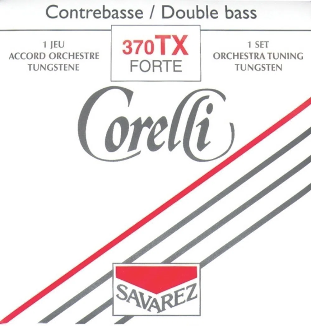 Corelli Kontrabass-Saiten Orchesterstimmung Satz 4-saitig Wolfram Extra stark 370TX
