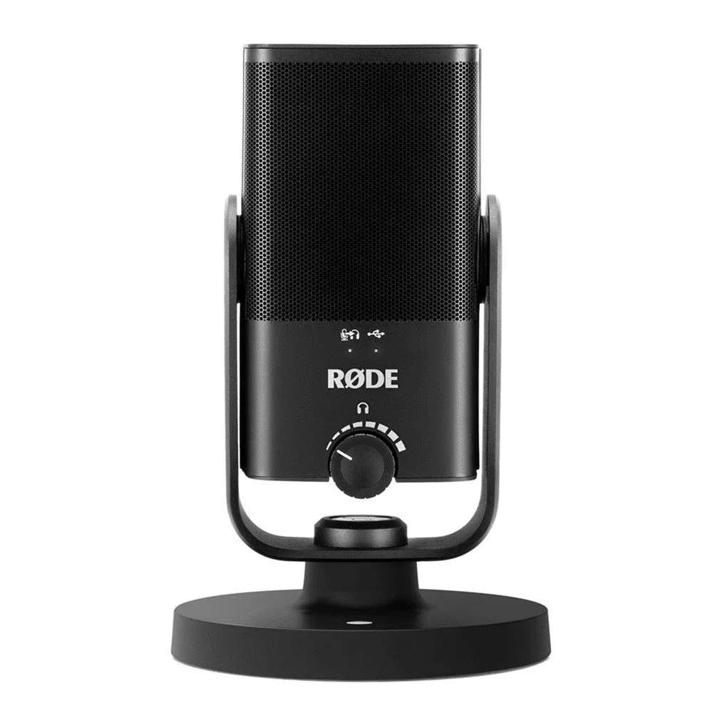 Rode NT-USB MINI USB-Podcast-Kondensatormikrofon + keepdrum NB35RD Rot Mikrofonarm