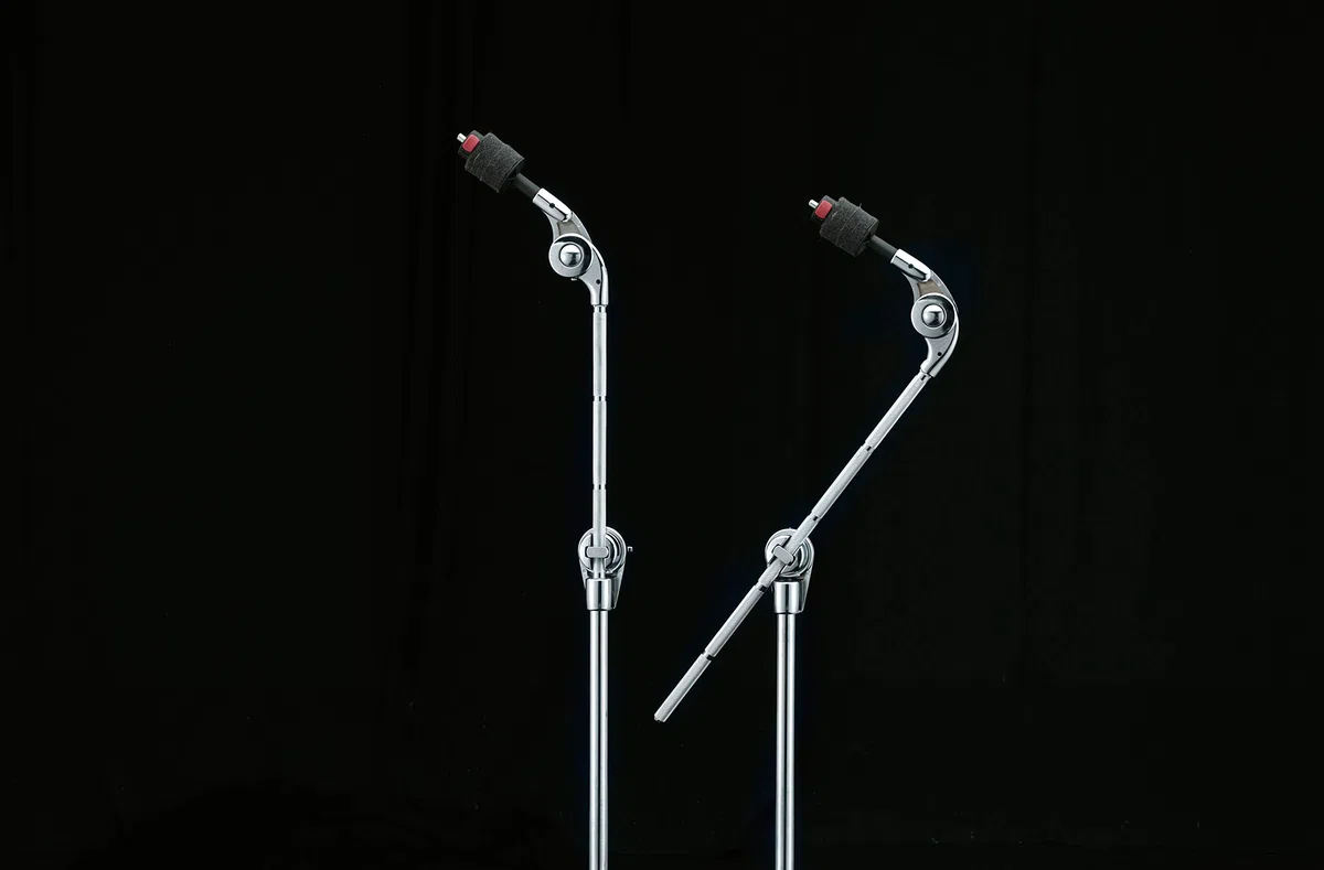 TAMA Stagemaster Galgenbeckenständer Bundle 2-teilig - mit doppelstrebigen Beinen und Quick-Set Cymbal Mate (HC43BWNX2)