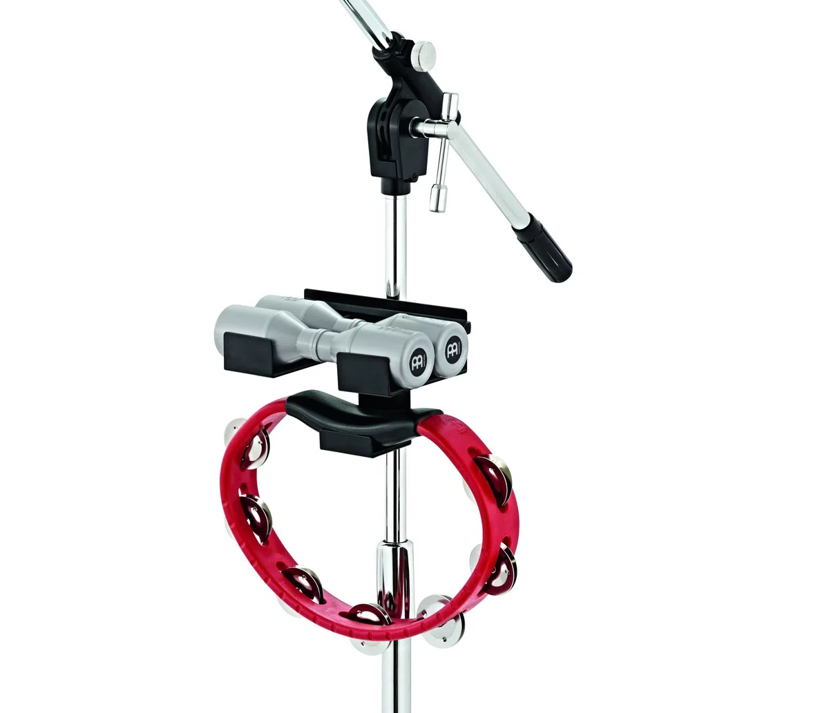Meinl Percussion Mini Percussion Rack - Halterung für Tamburin und Shaker - Stahl, Schwarz (MC-SHTA)