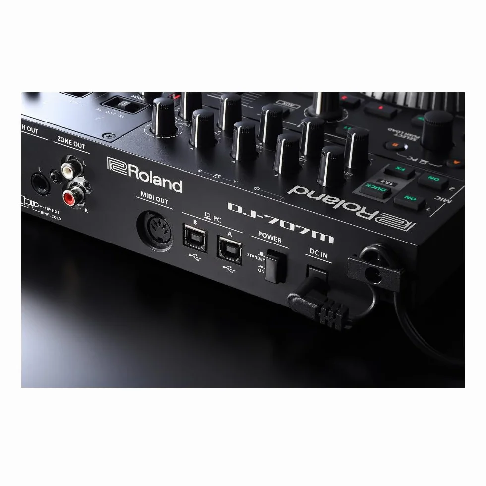 Roland DJ-707M DJ-Hybrid-Controller und Live-Sound-Audio-Konsole