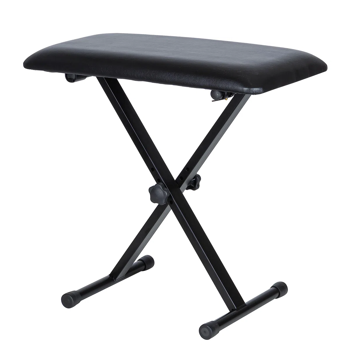 MUSIC STORE BN1 X Klavierbank, Höhenverstellbar 42-56 cm, Robustes Skai Kunstleder