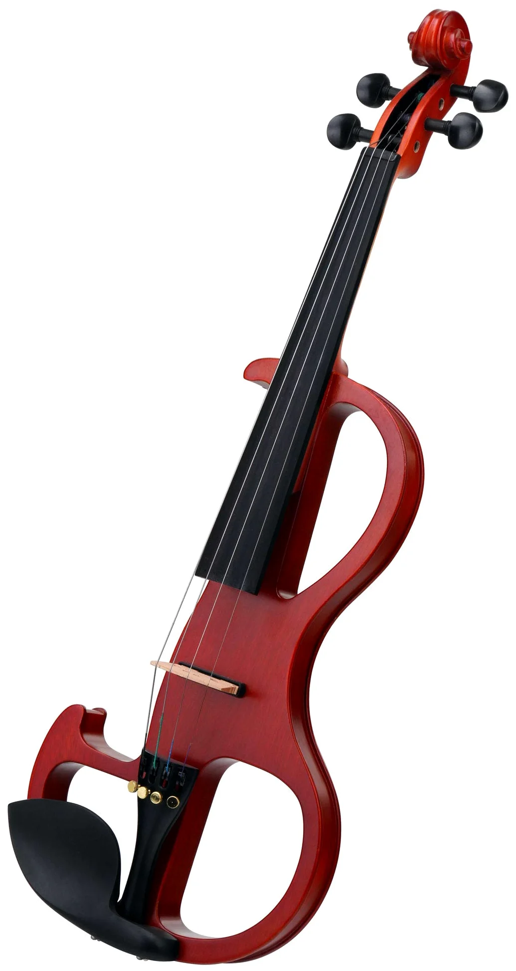 Classic Cantabile EV-90 E-Violine (E-Geige mit Tonabnehmer, Fichte/Ahorn/Ebenholz) natur matt