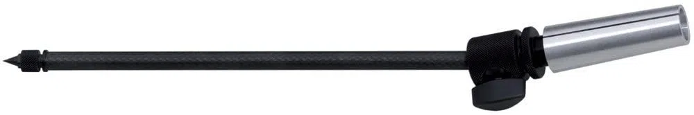 Stahlhammer Cellostachel Carbon Fiber, Knickstachel, Kurz 23cm bis 37cm, Stab Ø 11 mm, schwarz