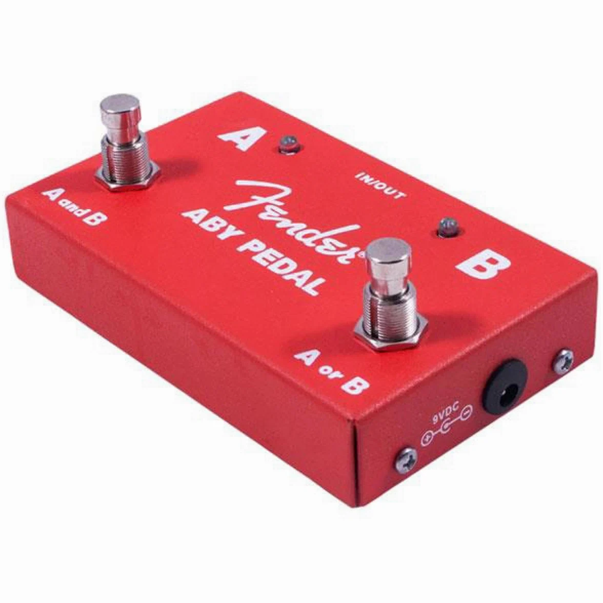 Fender 2-Switch ABY Pedal, Rot