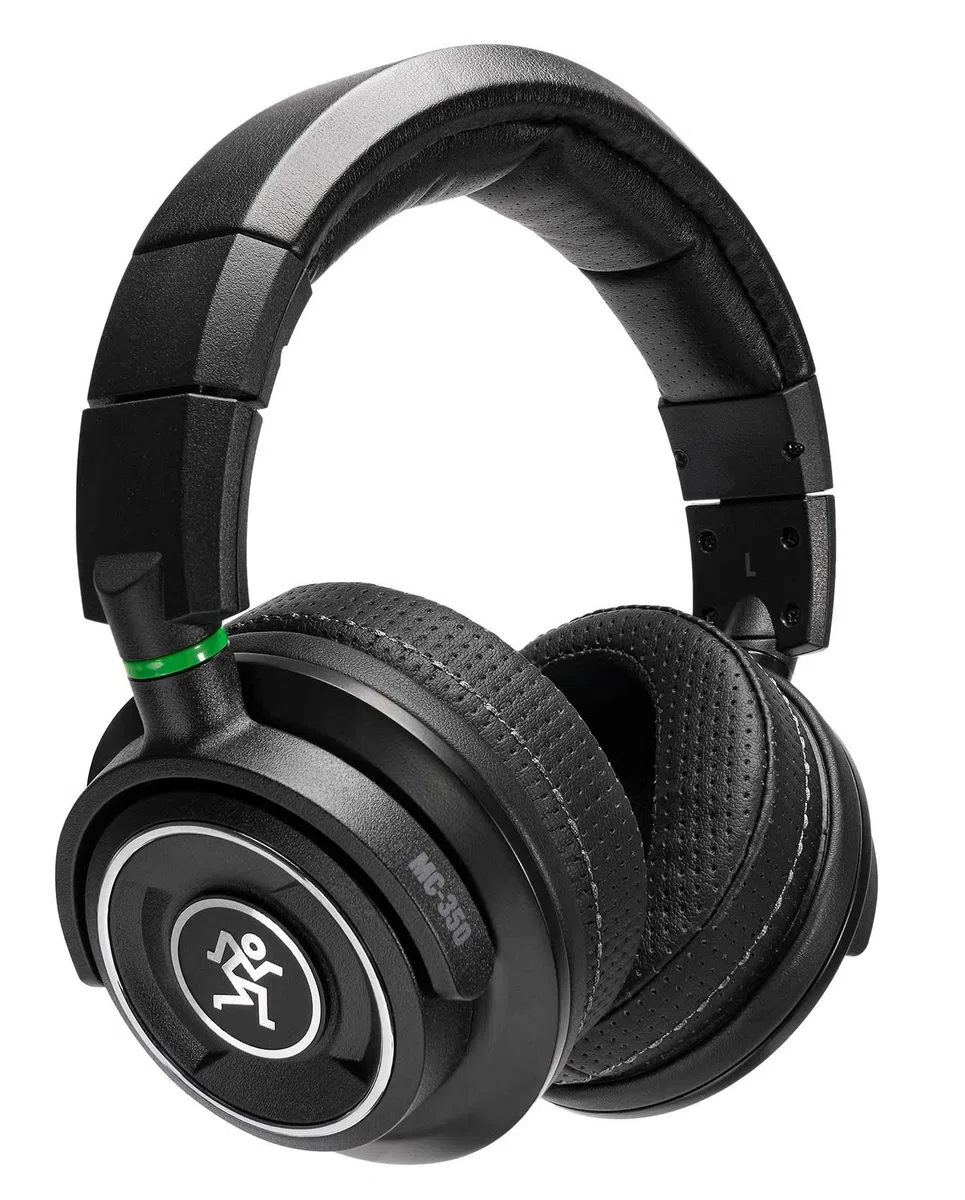 Mackie MC-350 professioneller geschlossener Over-Ear-Kopfhörer mit 50 mm Wandlern für das Studio-Monitoring, DJs, Content-Produktion und den Musikgenuss zuhause