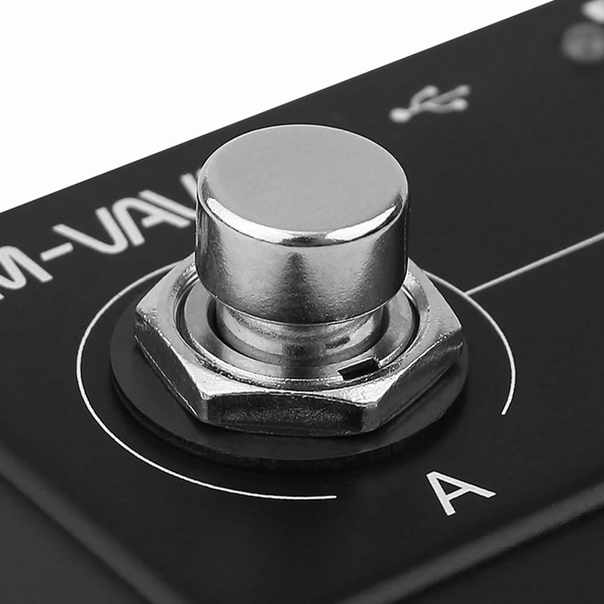 M-VAVE Chocolate BT, kabelloser MIDI-Controller, wiederaufladbar, tragbares 4-Tasten-Fußpedal mit APP-Steuerung für Musiker und DJs