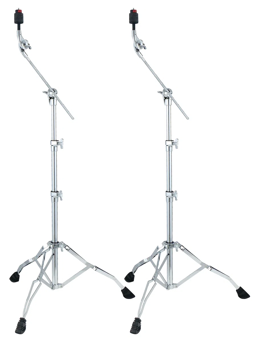 TAMA Stagemaster Galgenbeckenständer Bundle 2-teilig - mit doppelstrebigen Beinen und Quick-Set Cymbal Mate (HC43BWNX2)