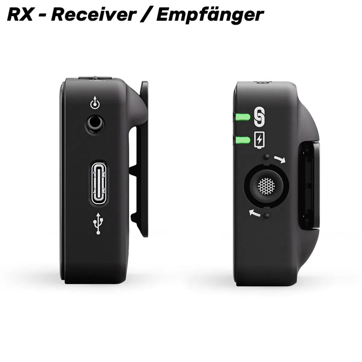 Rode Wireless ME Drahtlos Mikrofon-System + Interview GO Handadapter + keepdrum Windschutz
