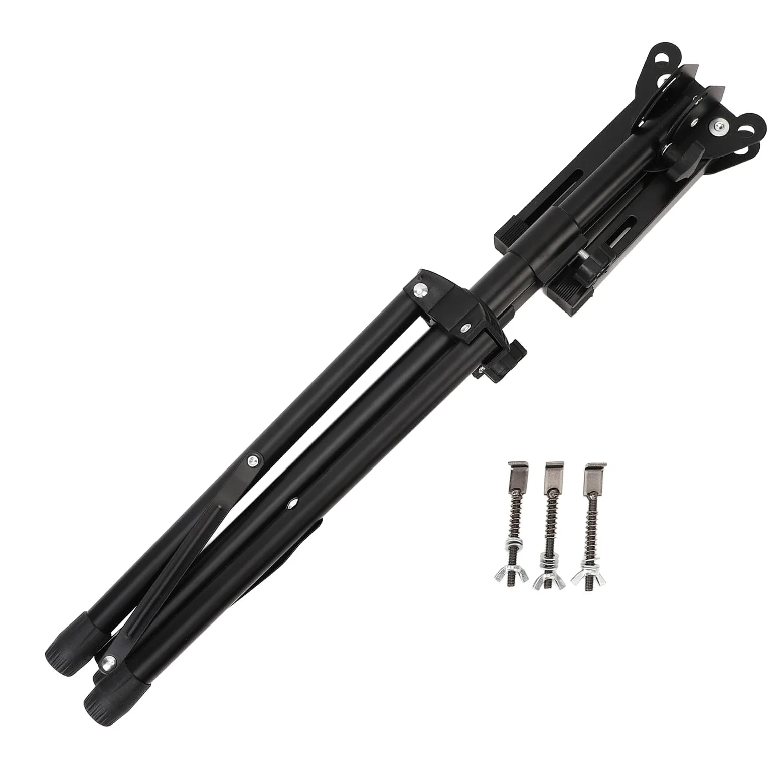 Snare Trommel Ständer Faltbar Verstellbar aus Aluminiumlegierung für 10-14 Zoll Drums Stabiles Stativ mit Einfacher Montage und Transport