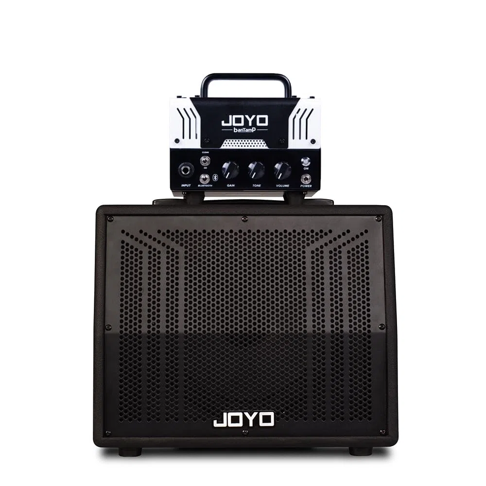 JOYO BanTamp Serie Mini Gitarren-Topteil 20W Hybrid Röhren 2-Kanal mit Bluetooth (Nur Kopf, Box benötigt)