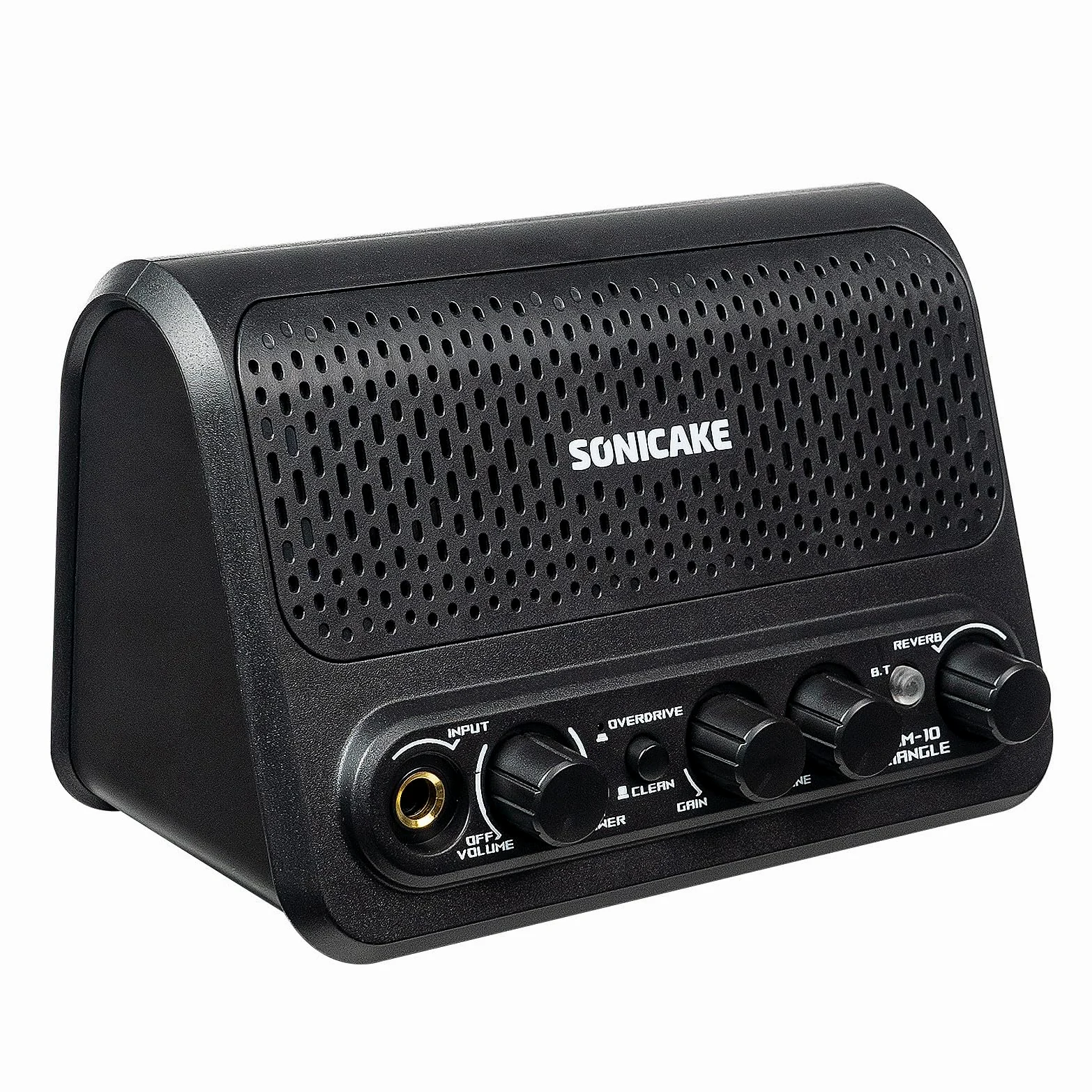 SONICAKE Gitarrenverstärker Mini Combo Amp Bluetooth mit Clean und Overdrive Kanälen Triangle