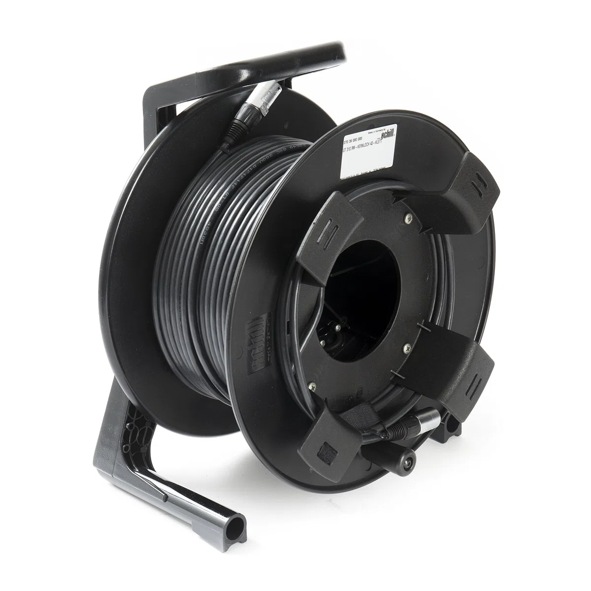 MUSIC STORE CAT 5 Kabel, 50m, Trommel, RJ45, Neutrik, Geschirmt, Robust, Mischpult, Stagebox, EIA/TIA568B